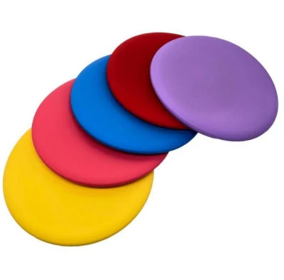 Materiais de treinamento para cães de estimação de frisbee macio de silicone para cães